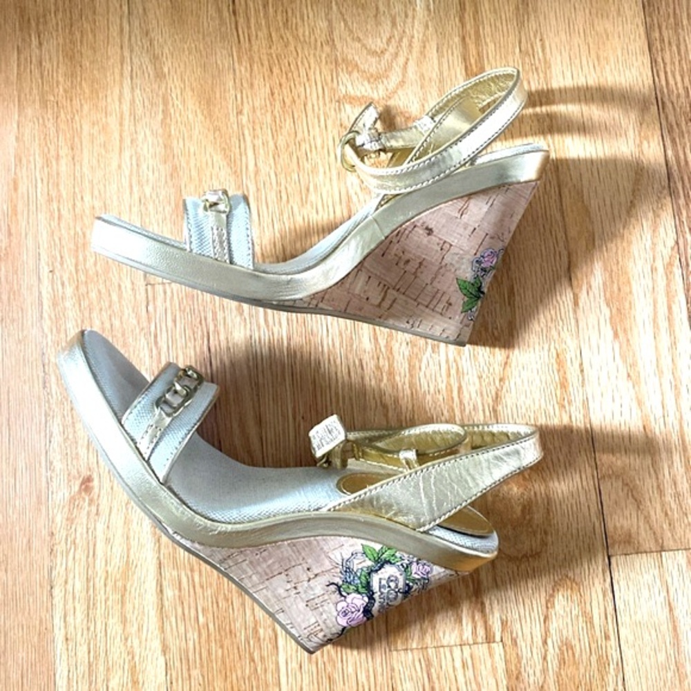 Coach Ellette Wedge Sandals